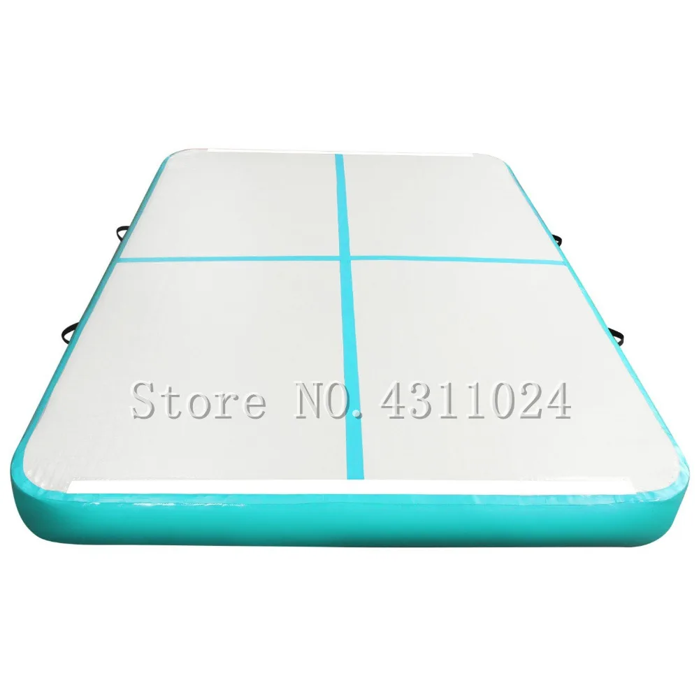 Pаспродажа Воздушная дорожка 3x2 м, надувная воздушная дорожка для семейного использования, напольный домашний гимнастический матрас, надувная гимнаст...