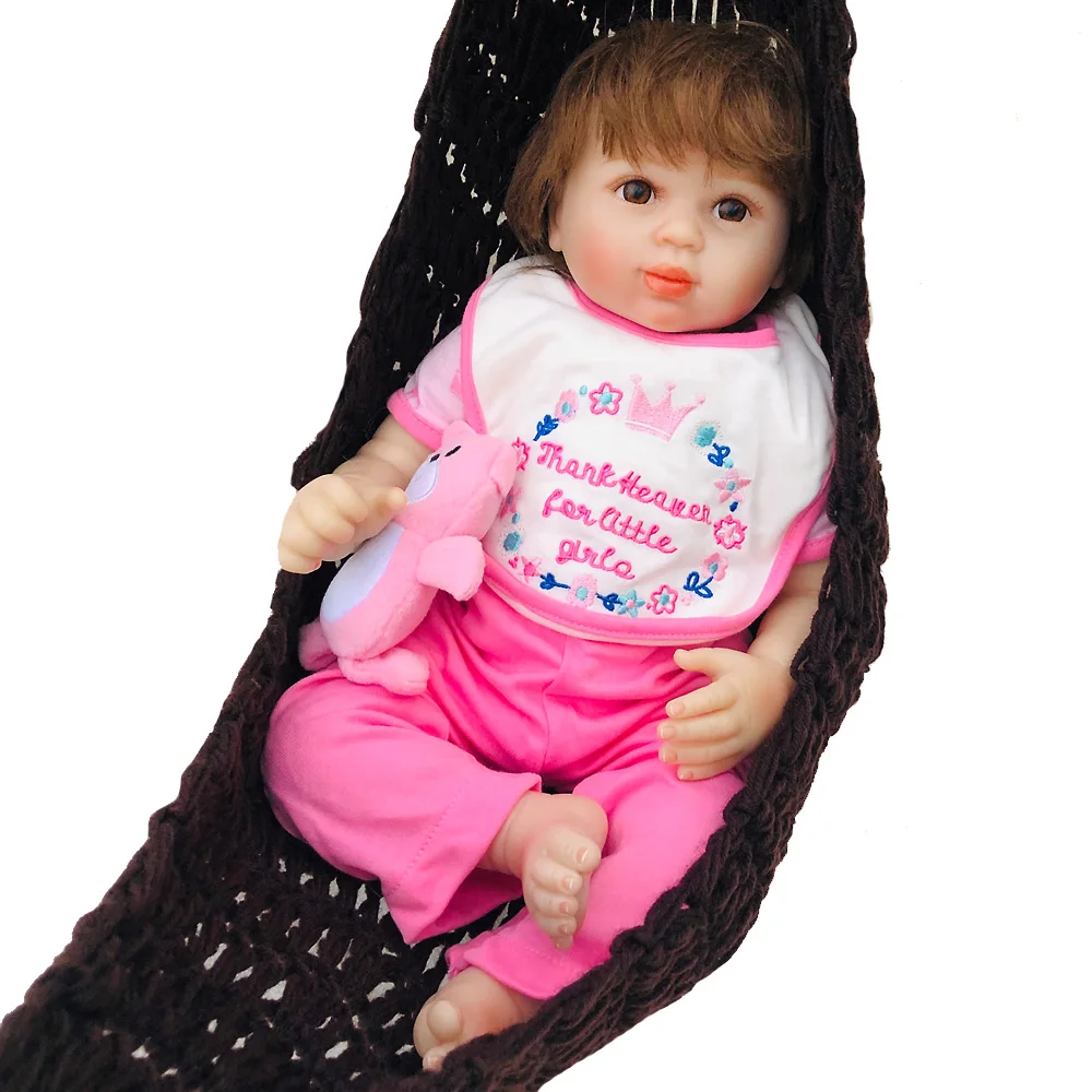 2019 самые популярные игрушки bebe Reborn Baby 50 см реалистичные силиконовые детские