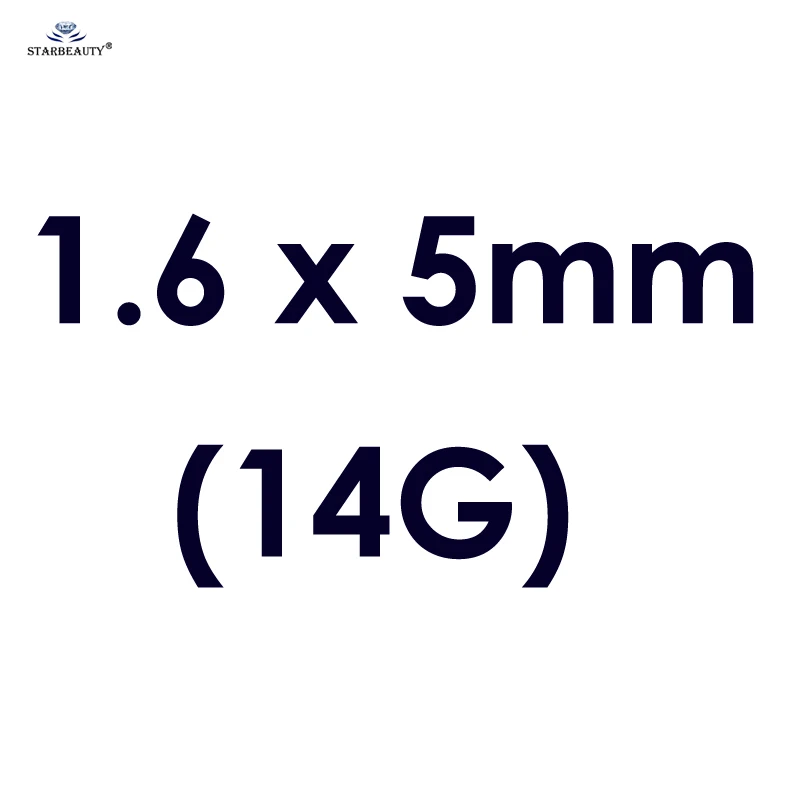 1.6x5mm Топ 20 шт./партия 14 г/16 г прозрачный винт с камнем мяч спираль пирсинг для пупка серьги с шариками поддельные пирсинг Ювелирное кольцо в нос изготовление - Цвет: 1.6x5mm