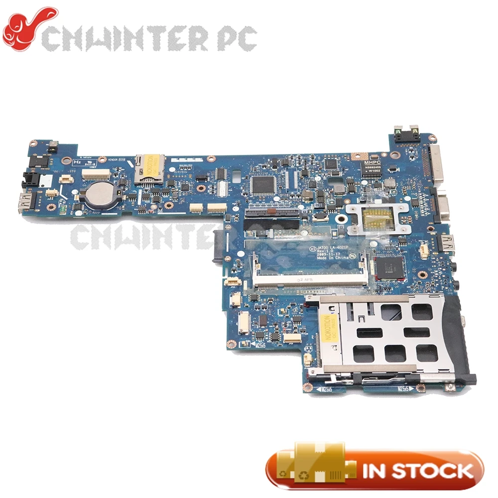 NOKOTION 492552-001 для HP EliteBook 2530P материнская плата ноутбука JAT00 LA-4021P основная SL9400 CPU DDR3 |