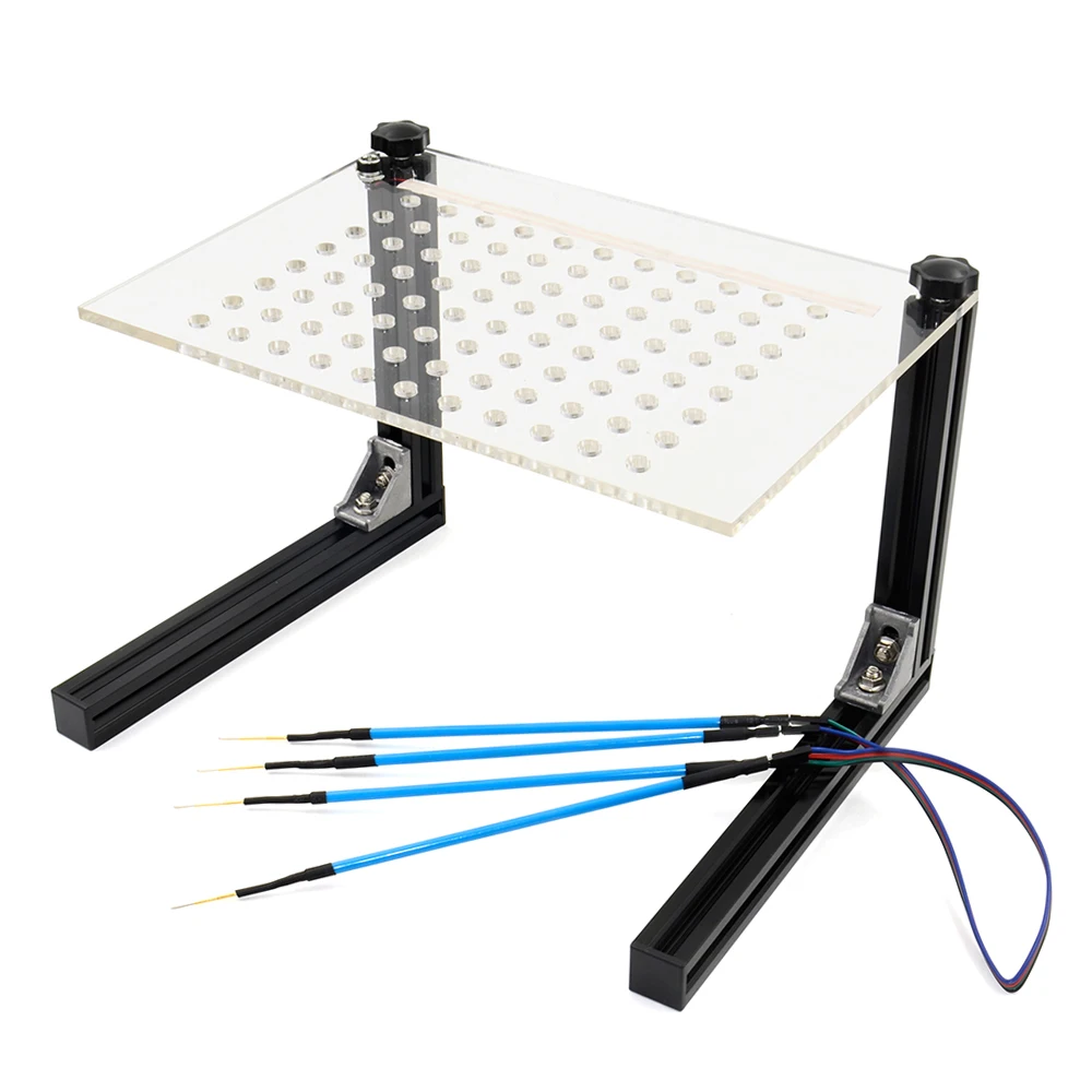 Рамка фонового режима отладки светодиодный ECU программирования адаптер 4 шт. зонд