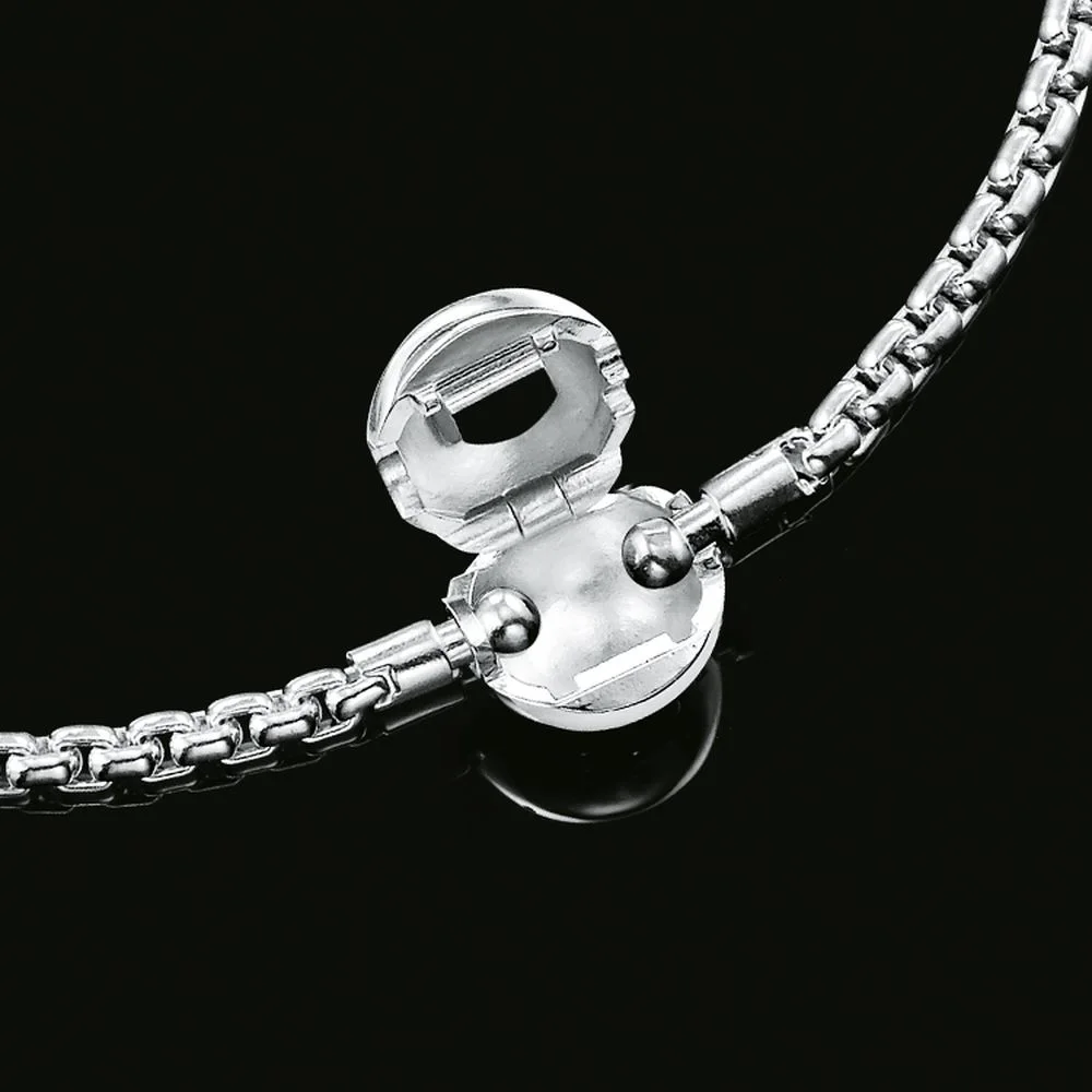 3MM Bright/ Thai Silver Basic Link Chains Necklaces for Women and Men Karma Diy Necklace Accessories Fit Beads Fashion Jewelry | Украшения