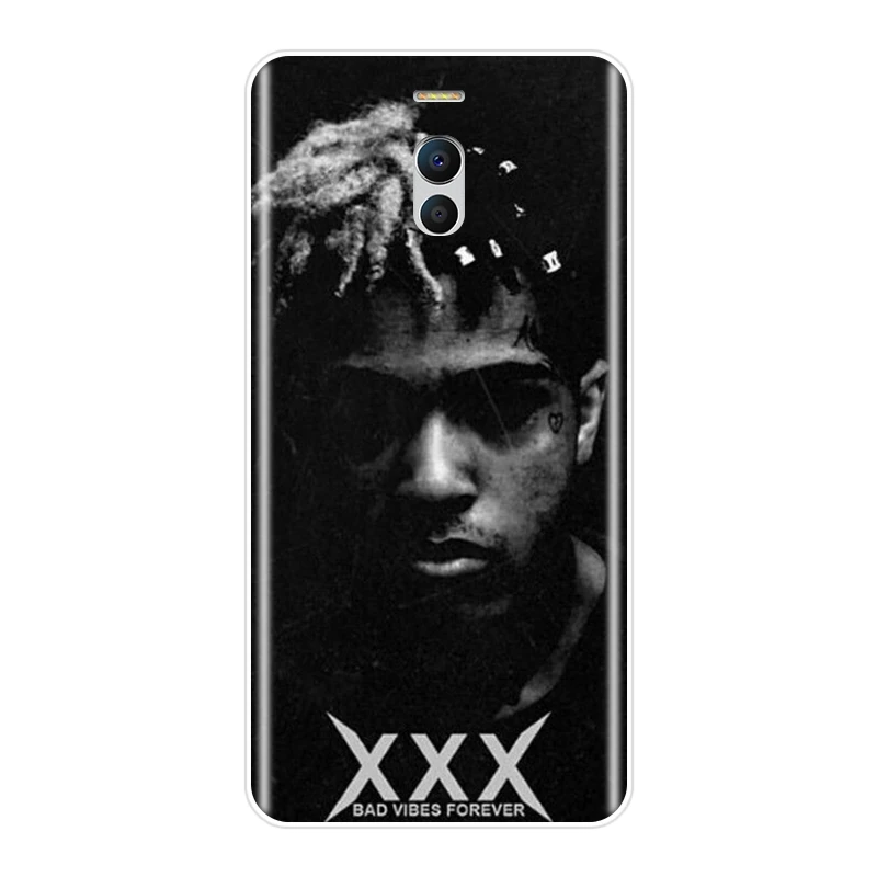Чехол для телефона Meizu M2 M3 M3S M5 M5C M5S M6 M6S M6T Мягкая силиконовая задняя крышка Xxxtentacion