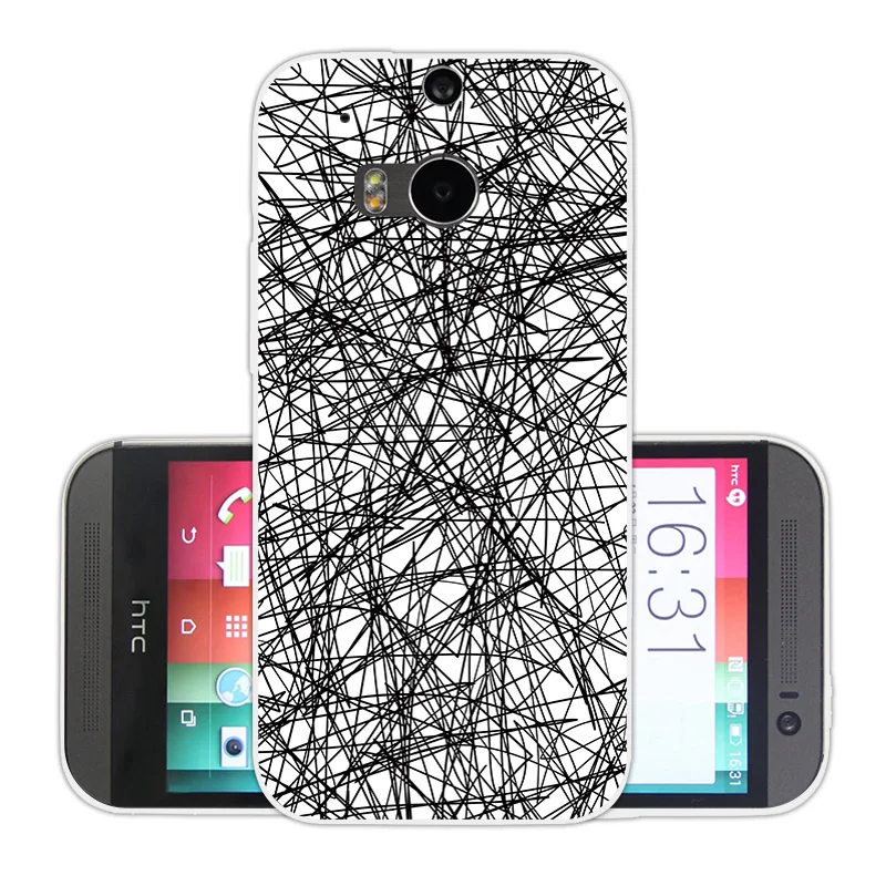 Для HTC One M8 M8s чехол для M8/M8S Чехлы сотовых телефонов мягкий ТПУ пейзаж задняя