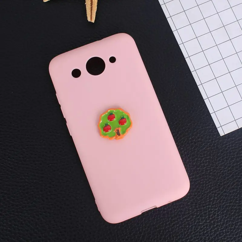 Phone Case For Huawei P10 Lite 3D Ice Cream Macarons Candy color soft silicon case for huawei p9 p8 lite 2017 Y3 Y5 Cases |