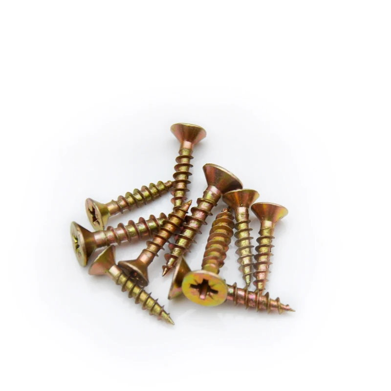 Винты Phillips с плоской головкой Саморезы Из древесно-волокнистой плиты