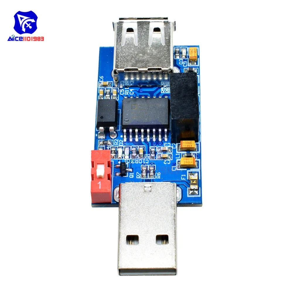 Diymore 1500 В USB к изоляционная плата модуль защиты ADUM4160 ADUM3160 2 0|usb to usb isolator|usb 2.0usb |
