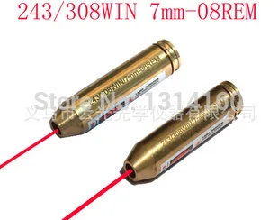 

308 243 Cartridge Laser Bore Sighter/ .243 .308 Laser Bore Sight Free Shipping
