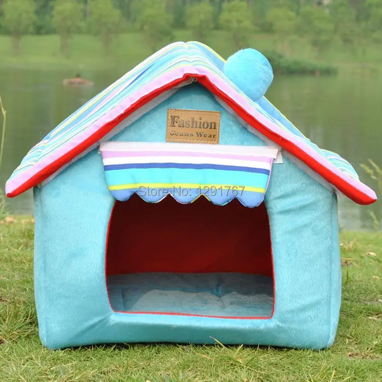 Новое поступление роскошный домик для домашних питомцев собак фирменное