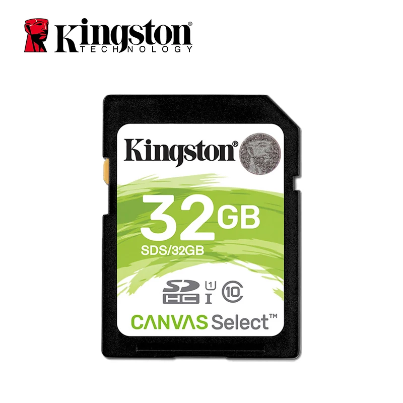 32GB Kingston SD карта 128 Гб 64 Гб 32 Гб 16 Гб карта памяти класс 10 uhs-i HD видео карта sd для ноутбуков DSLR Цифровые видеокамеры - Емкость: 32GB