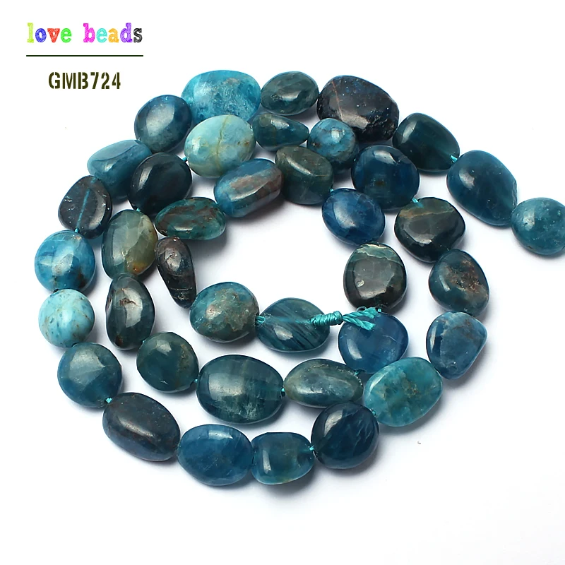 Бусины Из Натурального голубого камня 8 10 мм|apatite beads|beads for jewelry makingbeads diy |
