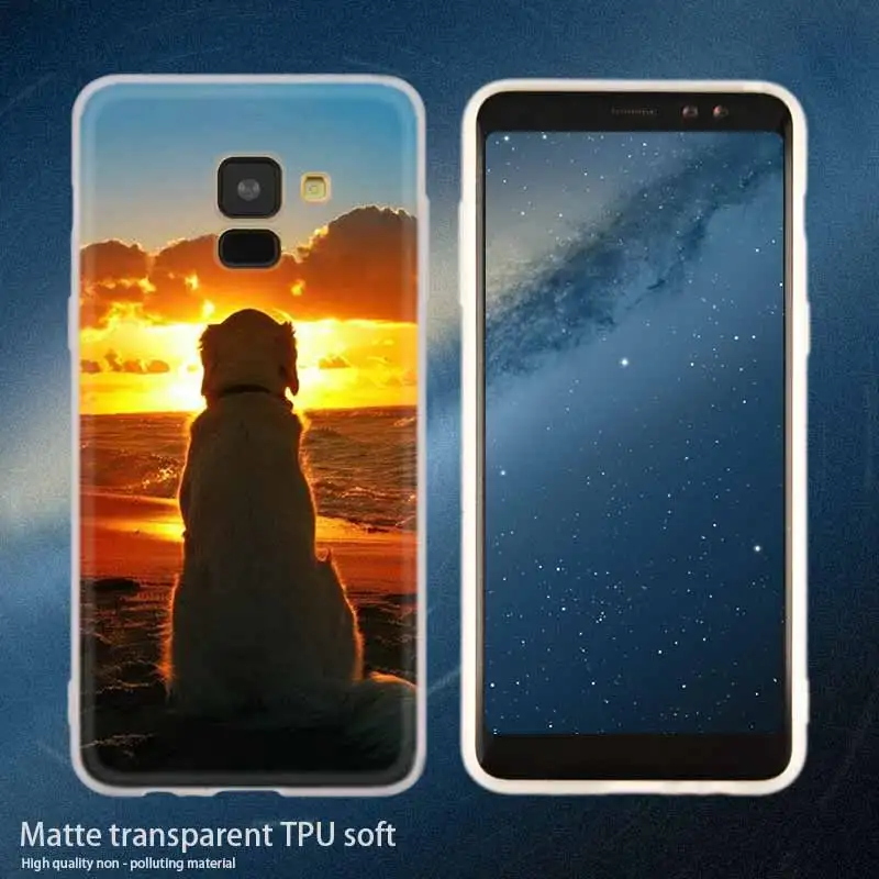 Silicone 3 Собак ретривера Лабрадора чехол для телефона для samsung Galaxy A10 A20 A30 A40 A50 A60 A70 A6 A8 плюс A7 A9 A3 A5 чехол Coque - Цвет: Silicone 3