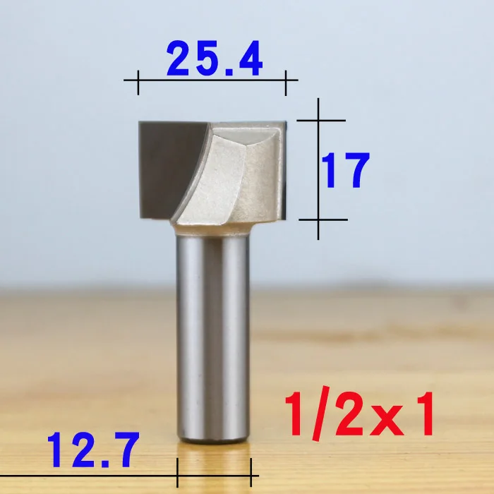 1-2 x 1 1/" 1/2" хвостовик ПОВЕРХНОСТИ строгания древесины Фрезерные фрезы плоское дно очистки древесины резки Pro класс деревообрабатывающий резной нож - Длина режущей кромки: 1-2 x 1