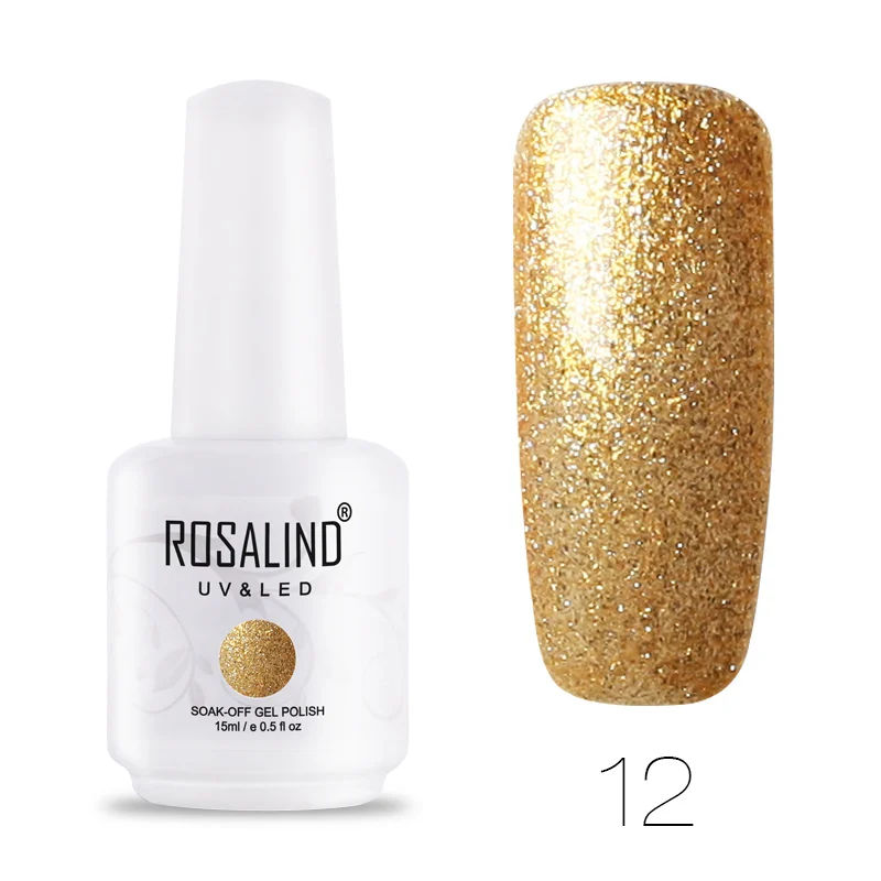 RH12 ROSALIND Гель-лак для ногтей Набор для маникюрный лак Vernis полуперманентный УФ все для ногтей искусство основа грунтовка Гель-лак верхнее покрытие - Цвет: RH12
