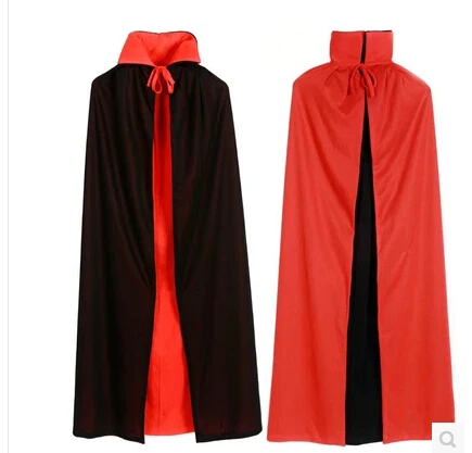 Бесплатная доставка взрослых ведьм длинных фиолетовых, зеленых, красных и черных плащей и мантий на Хэллоуин для женщин и мужчин.