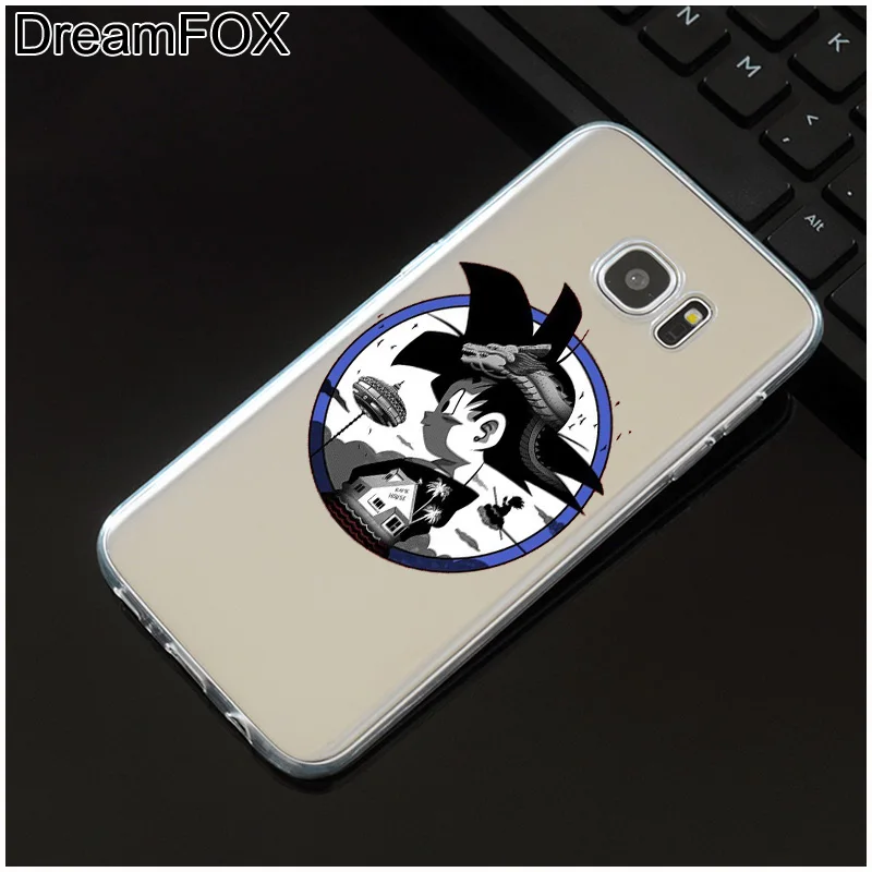 DREAMFOX M215 Dragon Ball Goku Series Soft TPU Silicone Cover Case For Samsung Galaxy S5 S6 S7 S8 S9 S10 5G S10E Lite Edge Plus |