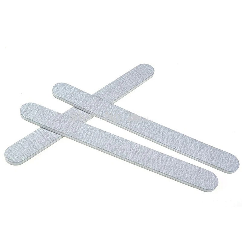 Набор пилок для маникюра набор ногтей 5 шт. серый буфер шлифовальный блок 100/180