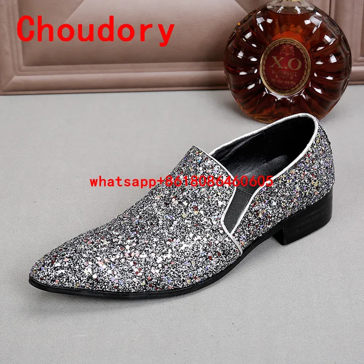 Мужские кожаные туфли Choudory в британском стиле летние бархатные лоферы тапочки
