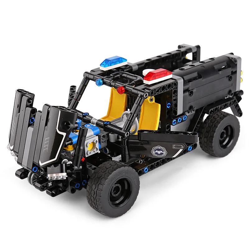 13006 спецназ полицейская водная Пушка машина совместима с Technic Car строительные