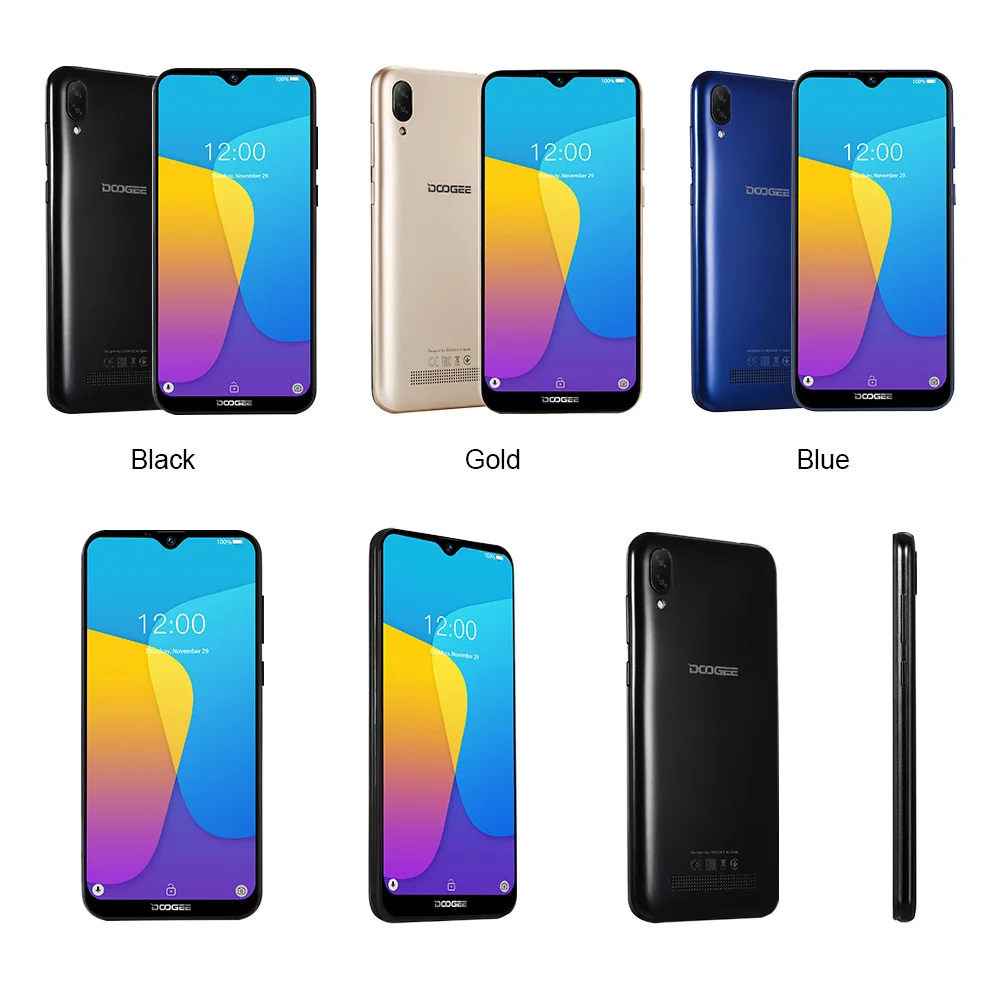 DOOGEE Y8C смартфон с 6 1 дюймовым дисплеем ОЗУ ГБ ПЗУ 16 3400 мАч Android 8 3G OTA 2019|Смартфоны| |