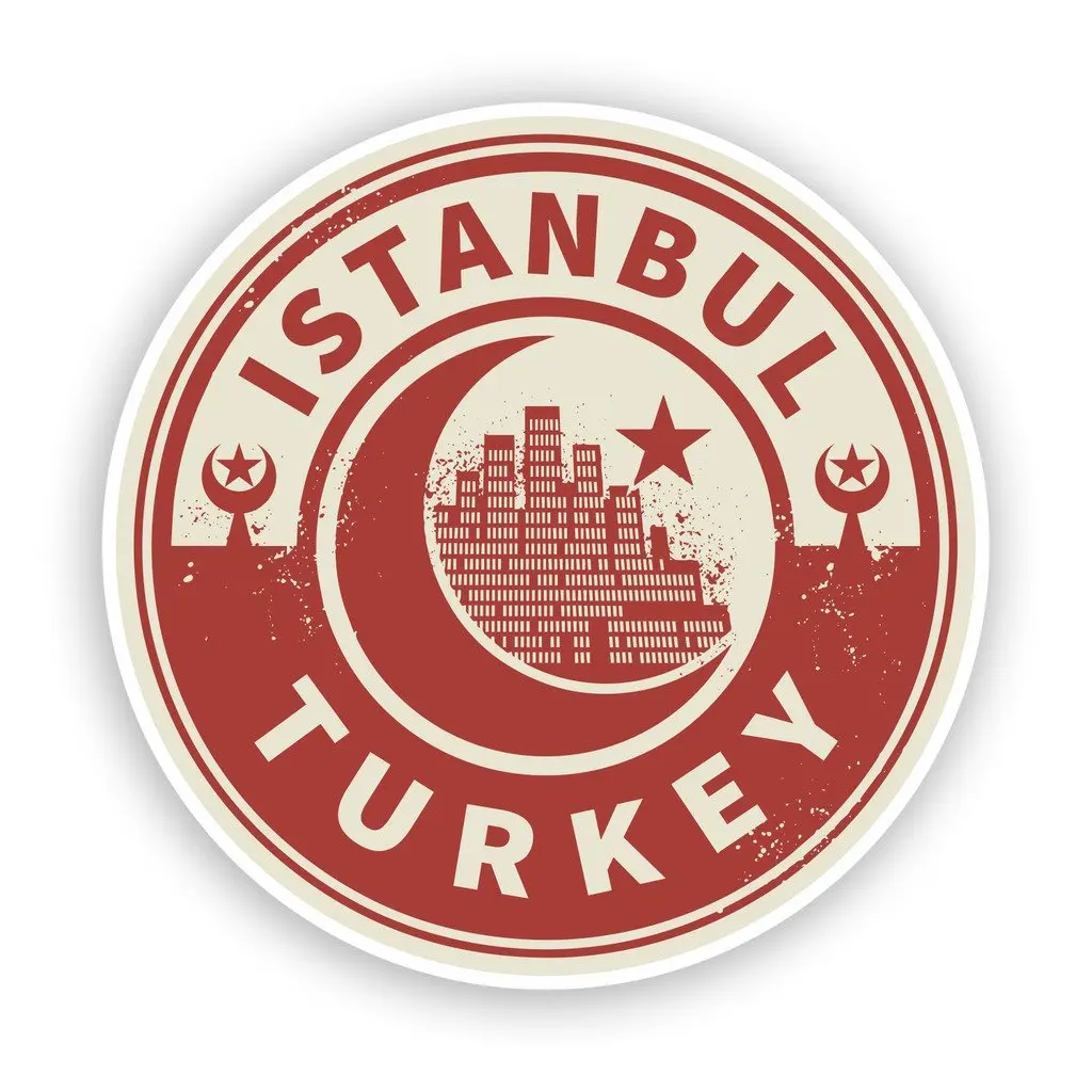 Фото Для 2 xTurkey Стамбул виниловые наклейки на стену путешествия Чемодан|Наклейки для