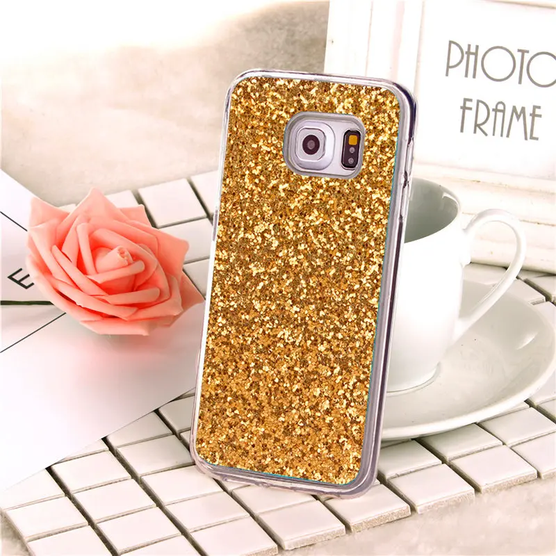 Для samsung S6 Edge S6Edge чехол цветной Блестящий Силиконовый ТПУ мягкий для телефона Galaxy