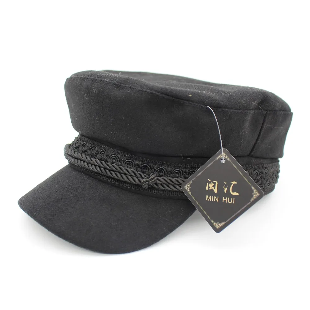 Minhui старинные шляпы для женщин Новинка 2015 моды военная шляпа Gorras Планас Snapback