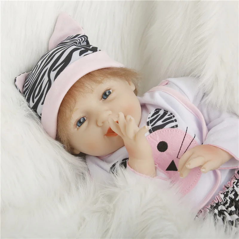 SanyDoll Reborn Baby Dolls милый костюм одежда подарок партнеры по росту ребенка магнитная