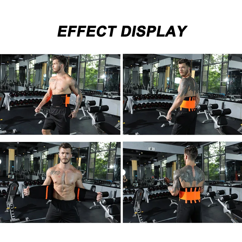 

Hot Adjustable Waist Belt Sports Fitness Slimming Training Protective Brace Relief Back Pain Sweat DO2