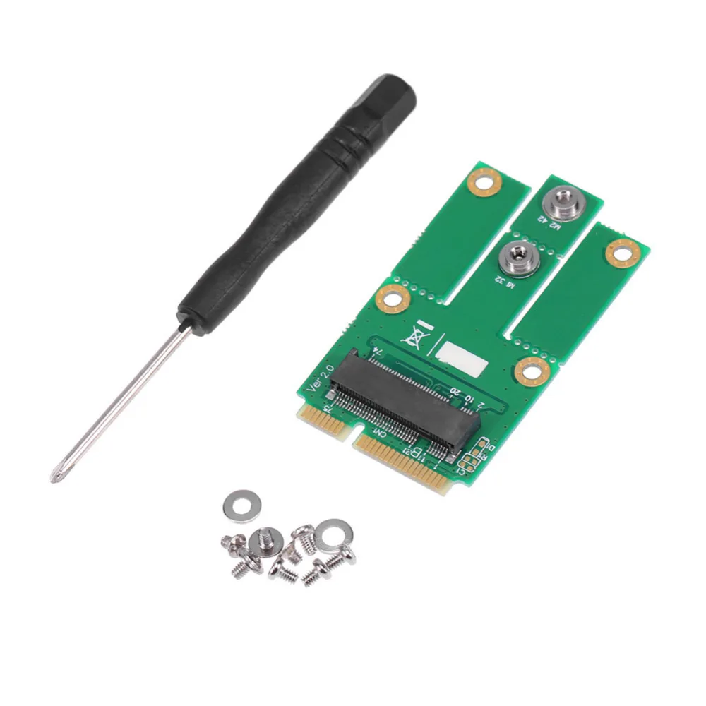 M.2 NGFF B Ключ к Мини конвертер PCI E адаптер карта с слотом для sim карты Sup порт 3G 4G LTE