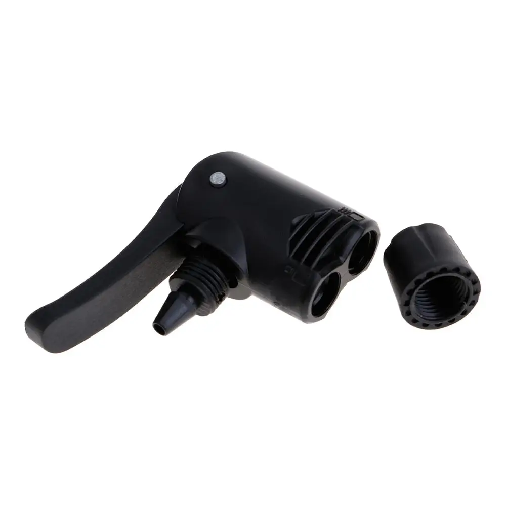 

New Bicyle Bike Track Pump Nozzle Dual Head Adapter Schrader/Presta Valve Convertor