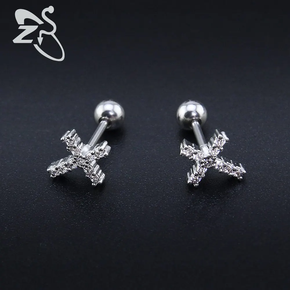 Серьги гвоздики для пирсинга ушной раковины и козелка|ear studs|designer earringsearrings designer |