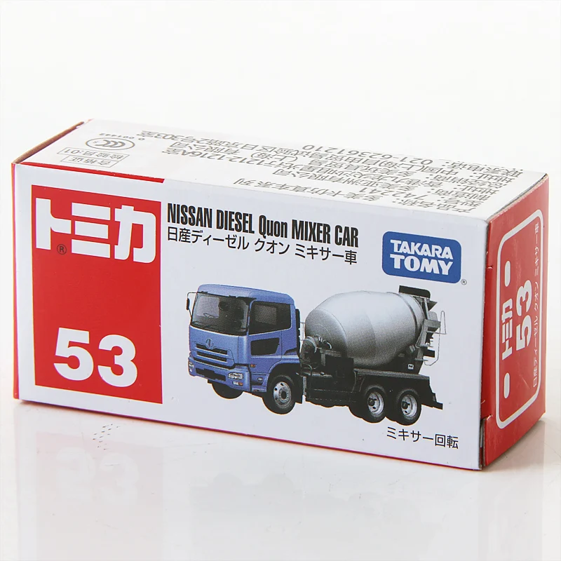 Takara Tomy Tomica Nissan дизельный Quon миксер автомобиль металлическая литая модель