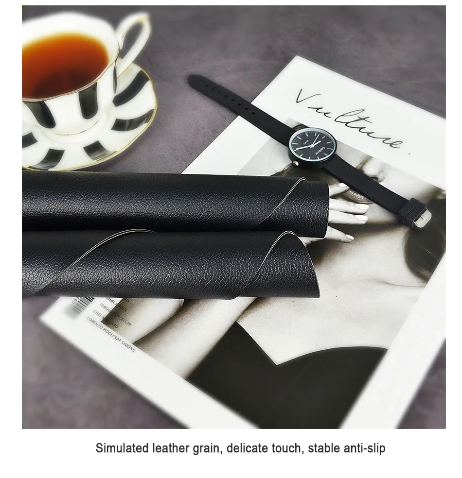 Коврик для столовых приборов, коврик для обеденного стола, водонепроницаемый Теплоизоляционный нескользящий простой коврик, черные амбушюры, чаша, подставка для кухни