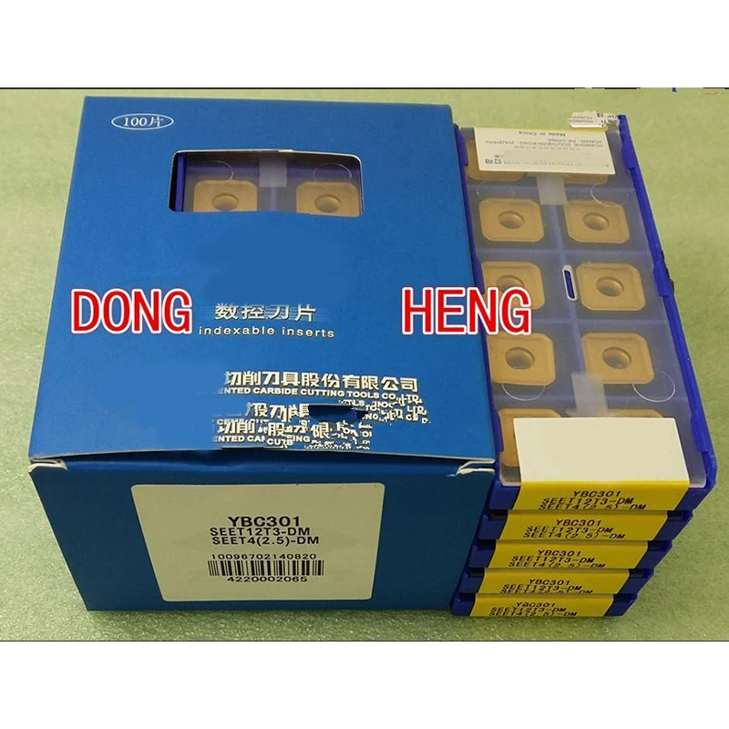 

10pcs SEET12T3-DM YBC301 SEET4(2.5)-DM CNC INSERT