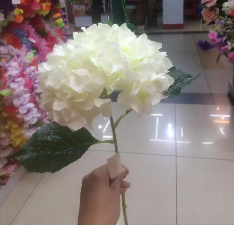 

Party Garden Decorations Accessories Artificial Hydrangea Flowers Bouquet Home Decorations Wedding Silk Fake Flowers