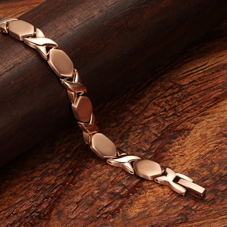 Модный Магнитный титановый браслет WelMag для здоровья спортивные мужские браслеты