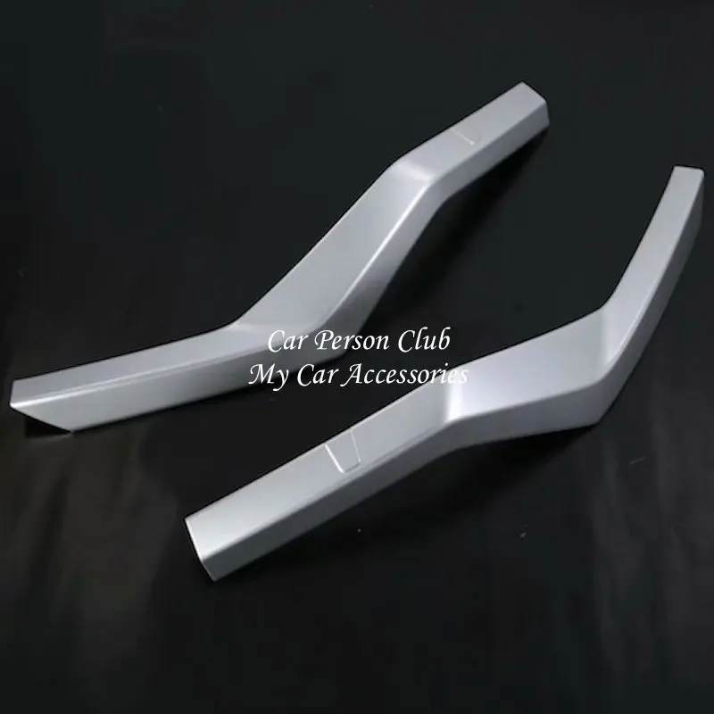 

Front Guard Bumper Strip Cover Exterior Grille Decoration Trims For Mitsubishi Eclipse Cross 2018 2019 Car-Styling Accessories