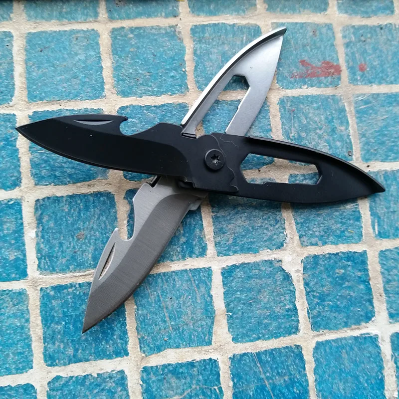 Складной нож с ручкой карманный инструмент для выживания походов путешествий