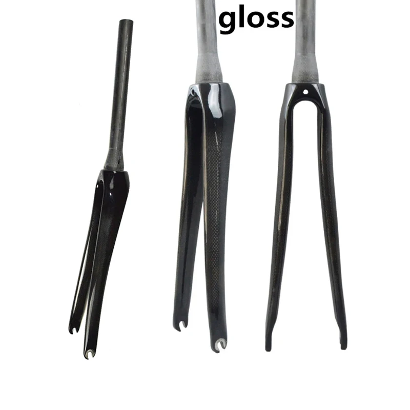 Новый стиль руль полностью из углеродного волокна шоссейный велосипед вилка