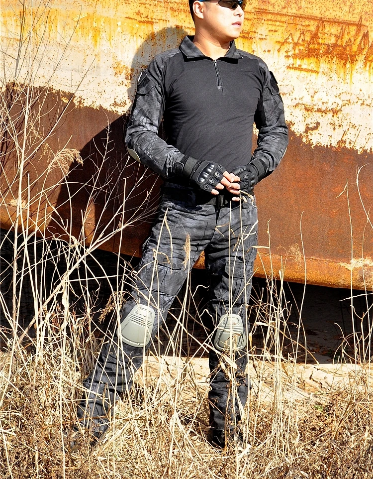 Тактическая камуфляжная форма Gen3 боевая рубашка штаны военный страйкбол