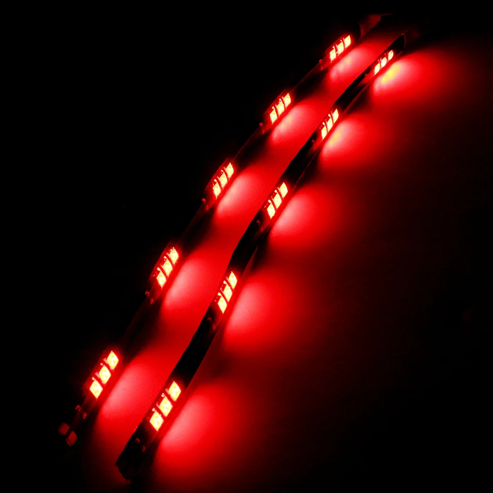 100 шт./лот 30 см 5050 15 SMD гибкая светодиодная лента декоративная лампа DC 12V