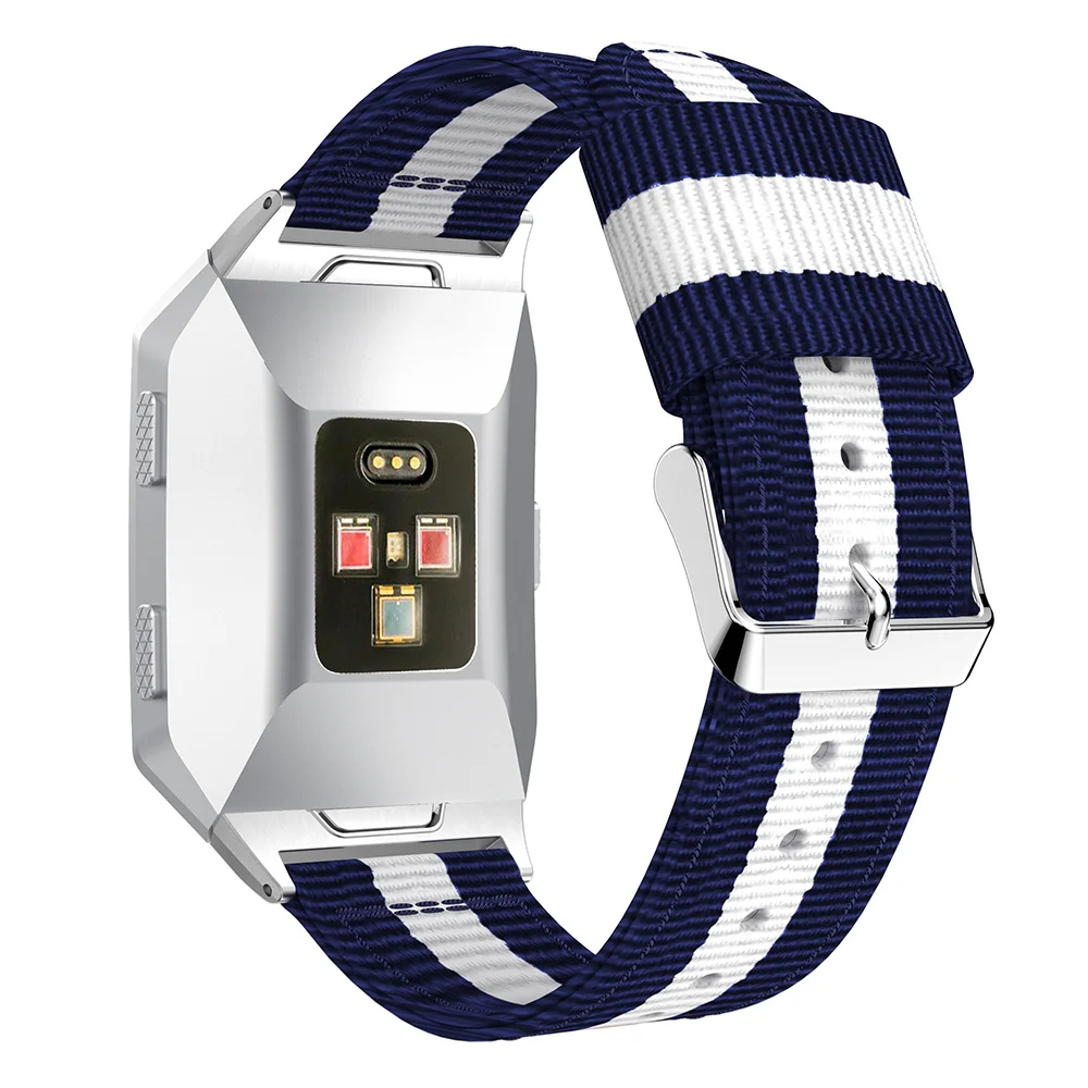 Нейлоновый мужской ремешок женский браслет для ионных часов Fitbit сменный ионный |