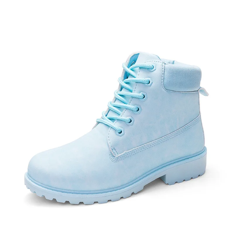 Женские ботинки из ПУ кожи белые однотонные ботильоны W3 35|women boots white|leather winter bootsboots