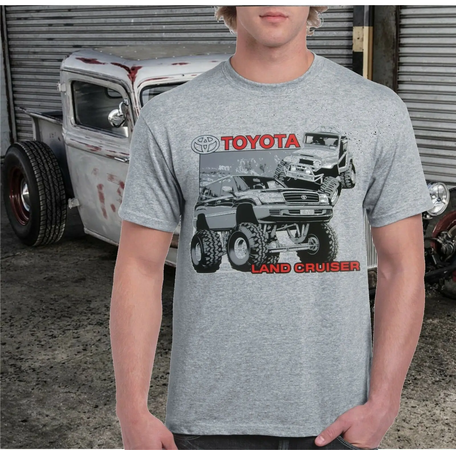 Футболка TOYOTA LANDCRUISER 4X4 | Мужская одежда