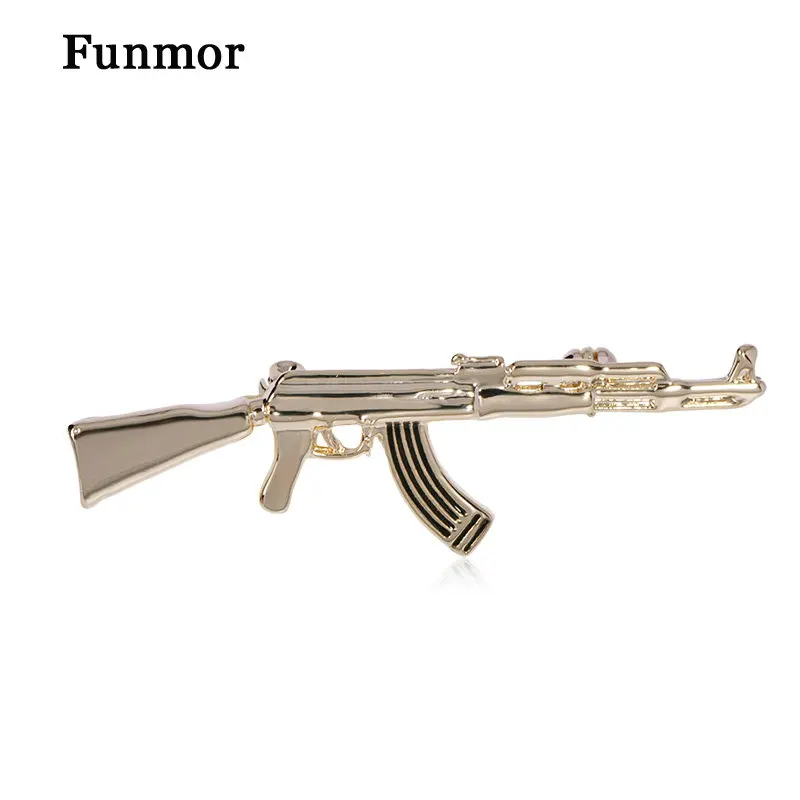 Funmor Повседневная машина пистолет Броши эмалированные булавки специальная полицейская работа праздник бижутерия для декорирования пальто форменные кардиганы аксессуары