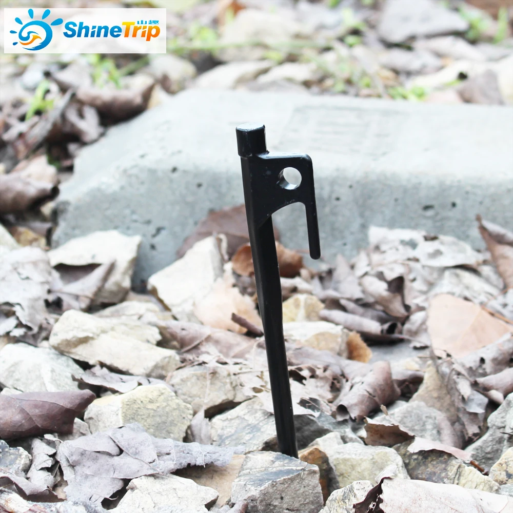 2 шт. кованые стальные палатки колышки для кемпинга улицы навесные гвозди