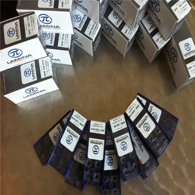 

CCMT120404-NN LT10 100% Original LAMINA carbide insert with the best quality 10pcs/lot free shipping