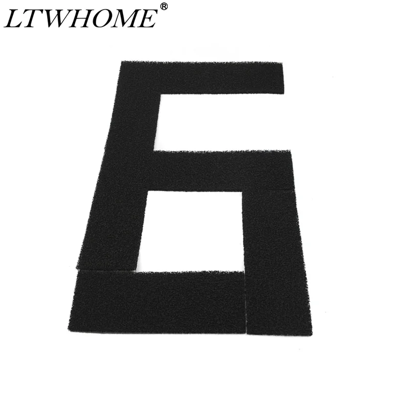 LTWHOME Совместимые Фильтры из углеродистой пены подходит для Fluval 4 PLUS 4