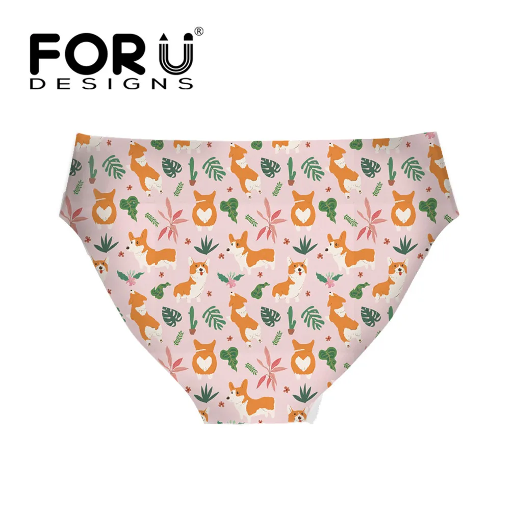 FORUDESIGNS стильные женские бесшовные трусики брендовые для женщин тропические